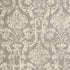 2' X 4' Gray Damask Power Loom Area Rug